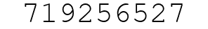Number 719256527.