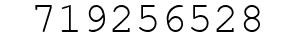 Number 719256528.