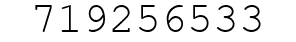 Number 719256533.