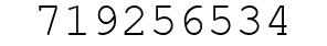 Number 719256534.