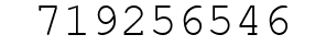 Number 719256546.