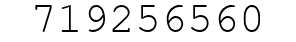 Number 719256560.