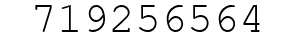 Number 719256564.
