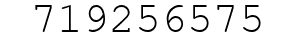 Number 719256575.