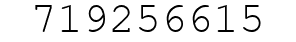 Number 719256615.