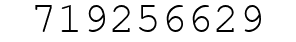 Number 719256629.