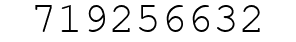 Number 719256632.