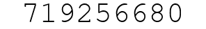 Number 719256680.