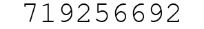 Number 719256692.