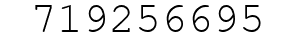 Number 719256695.