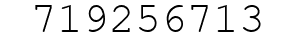 Number 719256713.