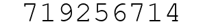 Number 719256714.