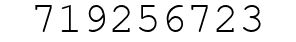 Number 719256723.