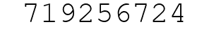 Number 719256724.
