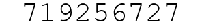 Number 719256727.