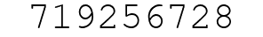 Number 719256728.