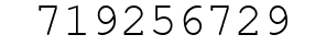 Number 719256729.