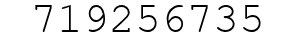 Number 719256735.