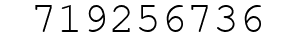 Number 719256736.