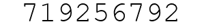 Number 719256792.