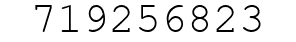 Number 719256823.