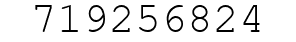 Number 719256824.