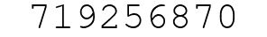 Number 719256870.