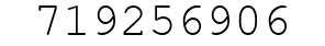 Number 719256906.