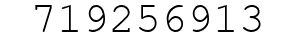 Number 719256913.