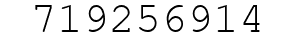 Number 719256914.