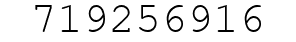 Number 719256916.