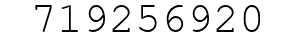 Number 719256920.