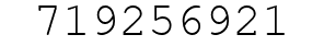 Number 719256921.