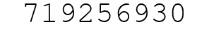 Number 719256930.