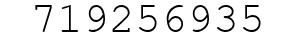 Number 719256935.