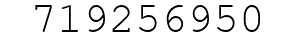 Number 719256950.