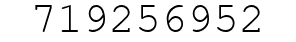 Number 719256952.