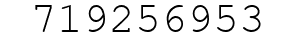 Number 719256953.