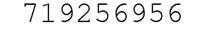 Number 719256956.