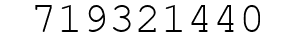 Number 719321440.