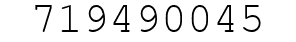 Number 719490045.