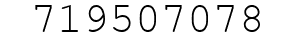 Number 719507078.