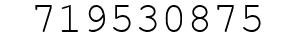 Number 719530875.