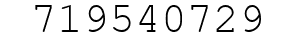 Number 719540729.