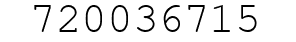 Number 720036715.