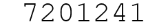 Number 7201241.