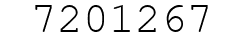 Number 7201267.