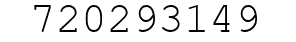 Number 720293149.