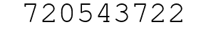 Number 720543722.