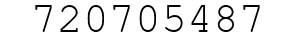 Number 720705487.